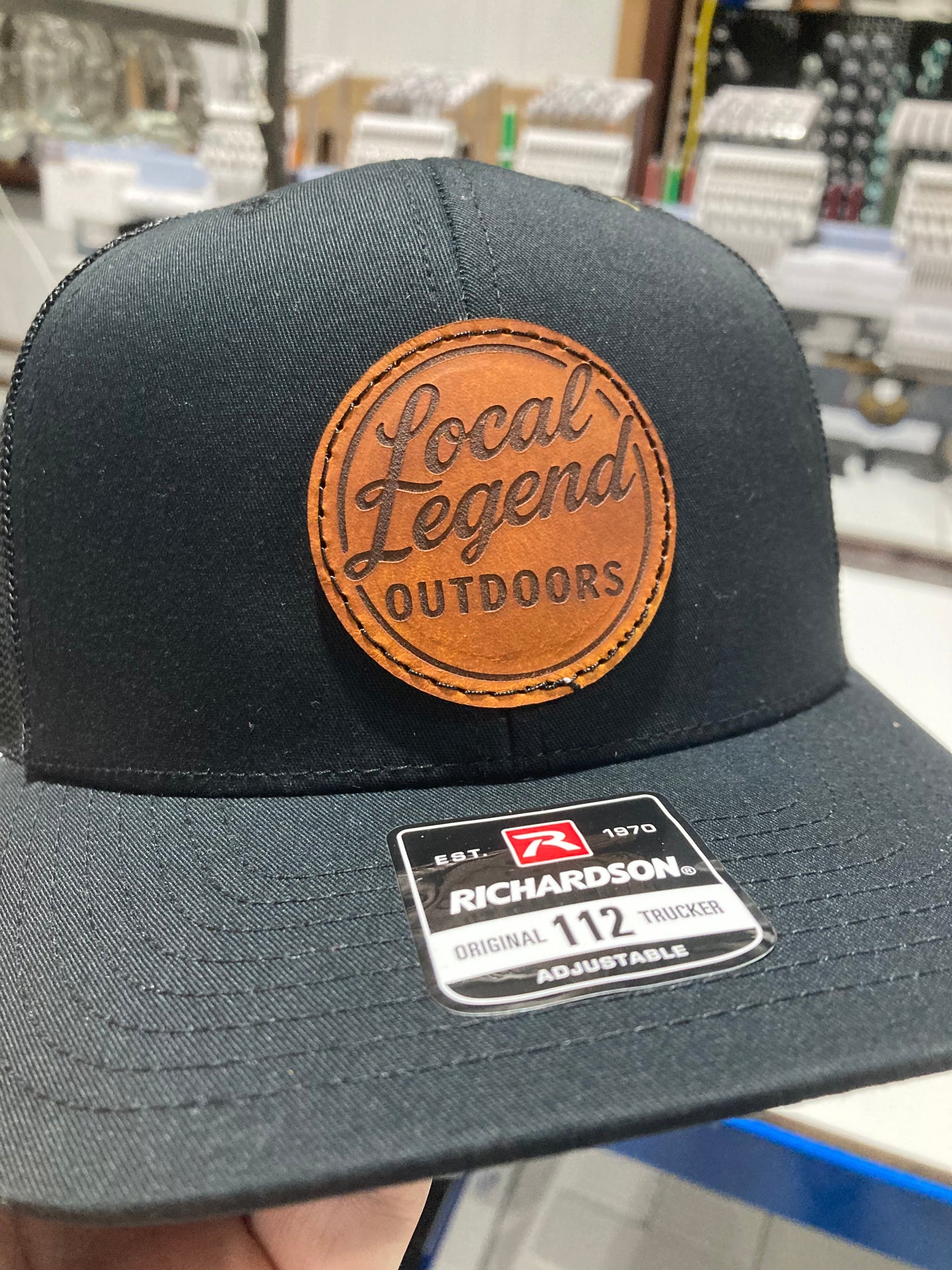 Leather Patch Collection Black R112