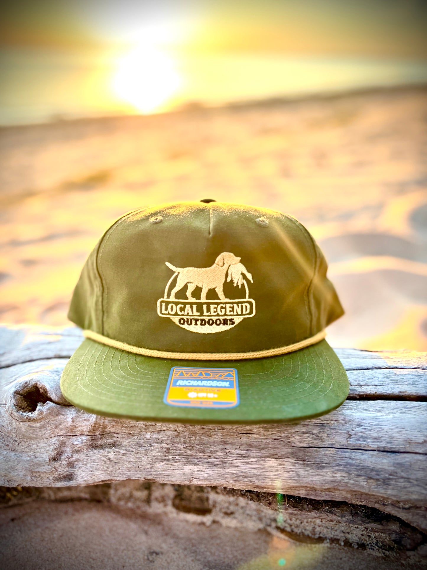 Retriever Collection Rope - Loden/Gold